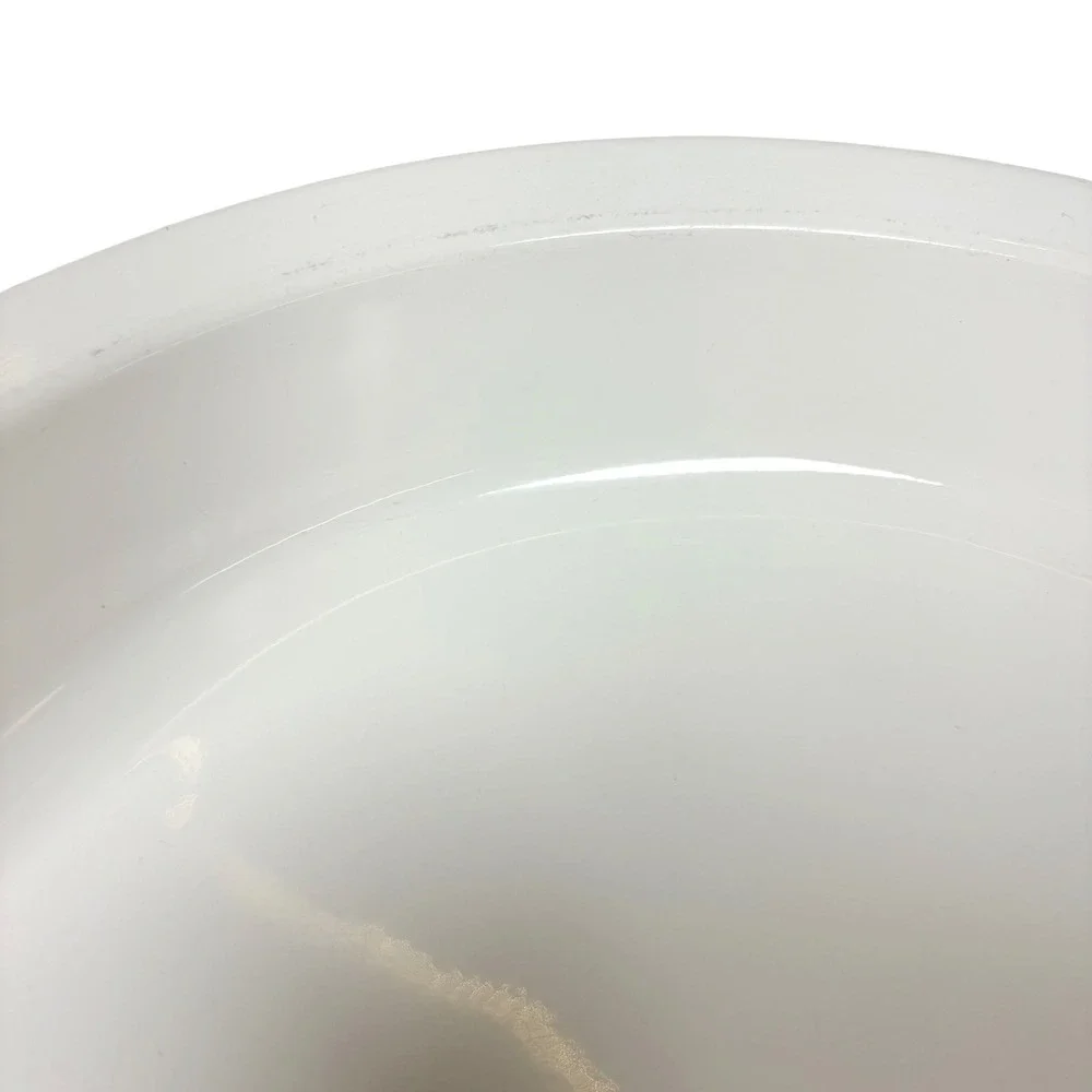 Corning Ware Pie Plate 9 Inch‎ White Good Blue Cornflower P-309 Vintage USA